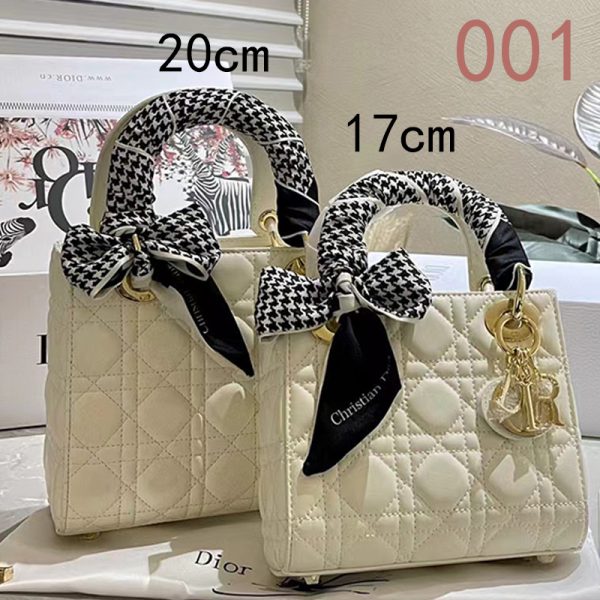 Dior lady bag white - Image 2