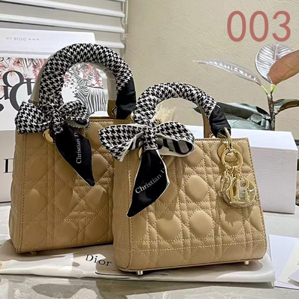Dior Lady Bag Diana Three/Four Grids - Image 4