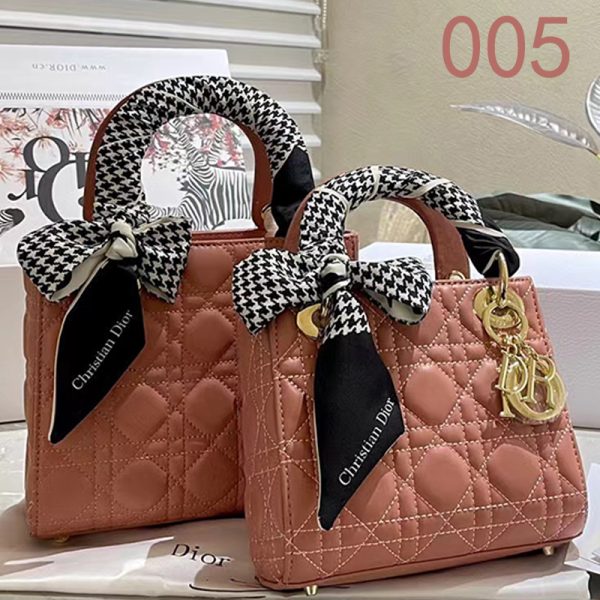Dior Lady Bag Diana Three/Four Grids - Image 6