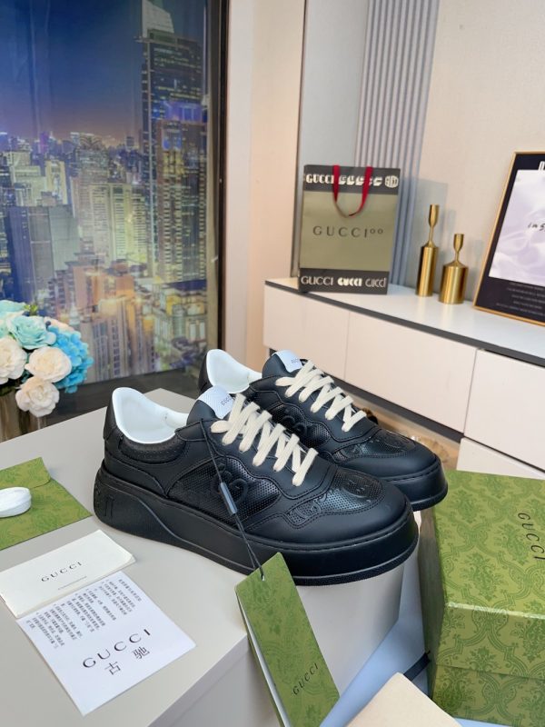 MS0001 Gucci casual shoes- black
