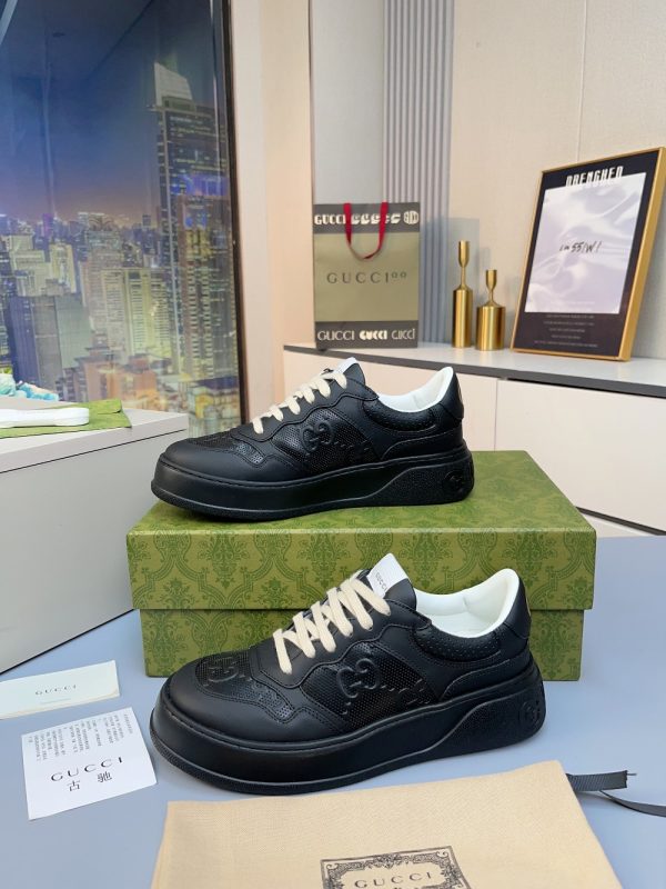 MS0001 Gucci casual shoes- black - Image 2