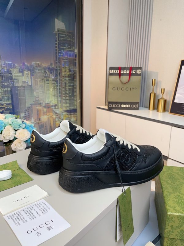 MS0001 Gucci casual shoes- black - Image 5