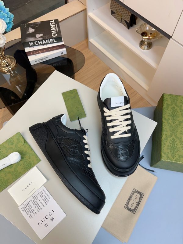 MS0001 Gucci casual shoes- black - Image 6