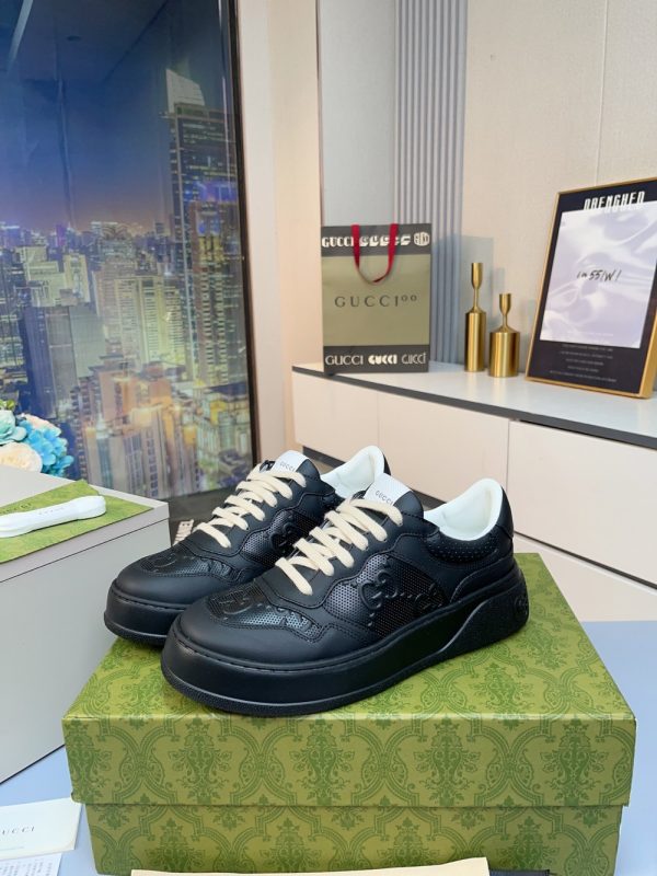 MS0001 Gucci casual shoes- black - Image 8