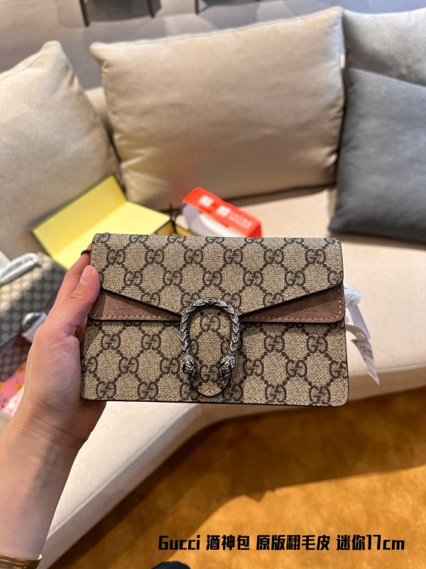 Gucci mini cowhide bacchanalia bag 17cm - Image 2