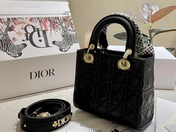 Dior Lady Bag Diana Three/Four Grids - Image 11