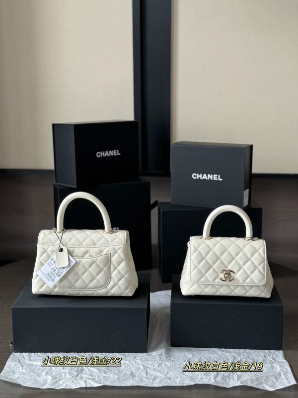 Chanel coco handle bag 23*13cm  19*14cm 240401bag7st - Image 2