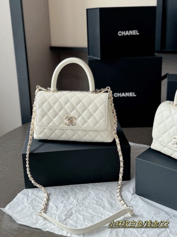 Chanel coco handle bag 23*13cm  19*14cm 240401bag7st - Image 3