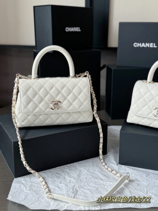 Chanel coco handle bag 23*13cm  19*14cm 240401bag7st - Image 4