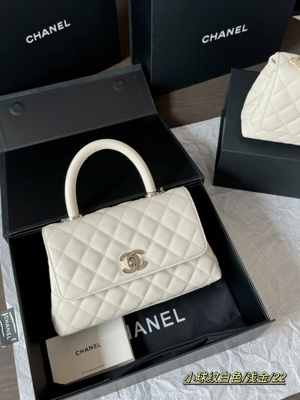 Chanel coco handle bag 23*13cm  19*14cm 240401bag7st - Image 6