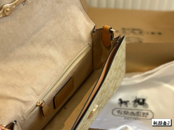 Coach morgan bag white 25*16cm 240401bag11st - Image 7