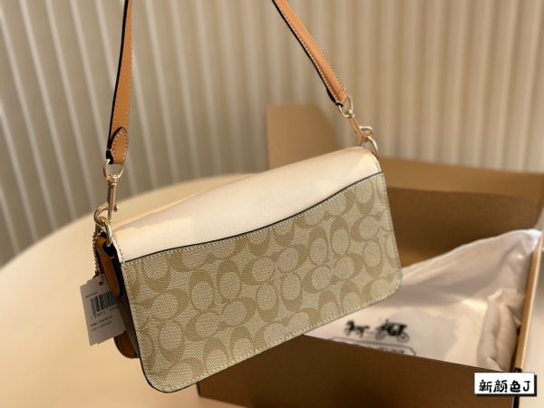 Coach morgan bag white 25*16cm 240401bag11st - Image 9
