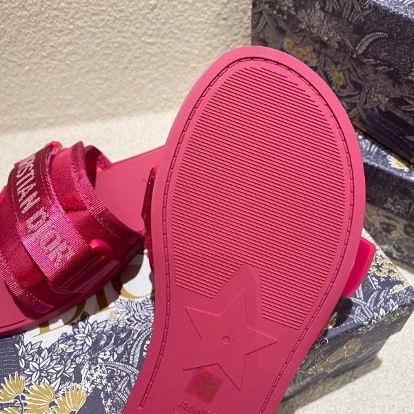 Asui1 Christian Dior Embroidered Velcro slippers - Image 12