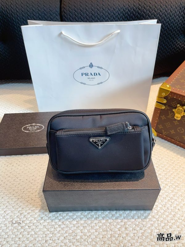 Prada nylon waist bag 20*4*12cm - Image 3