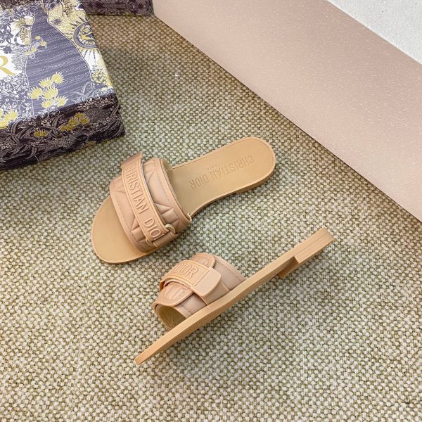 Dior Silicone Jelly Slippers brown - Image 5