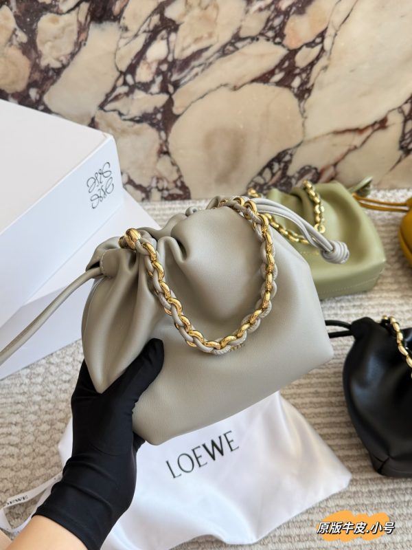 GJPJ001 Loewe Purse lucky bag, calfskin leather, with box  Size: Small 23*18cm - Image 5