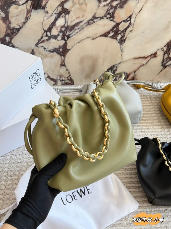 GJPJ001 Loewe Purse lucky bag, calfskin leather, with box  Size: Small 23*18cm - Image 6