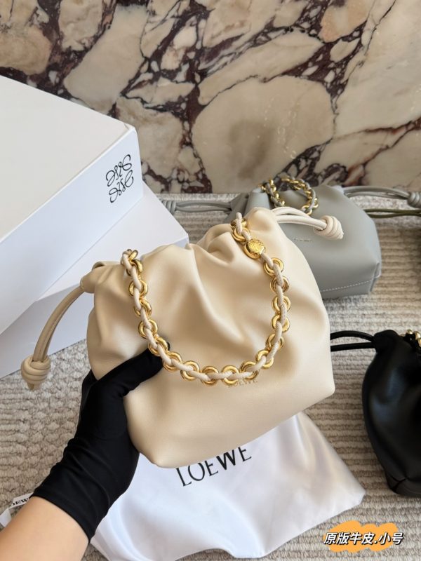 GJPJ001 Loewe Purse lucky bag, calfskin leather, with box  Size: Small 23*18cm - Image 10