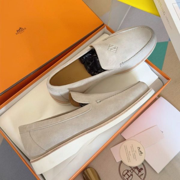 LR001 Hermès high-top loafers, available in six colors for couples, sizes 39-44. - Image 3