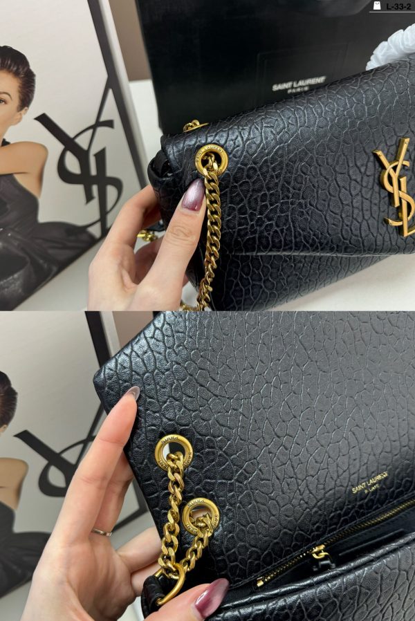 FF001 YSL Calypso shoulder/crossbody bag with box,5 colors, Dimensions: 26 x 12 cm - Image 8