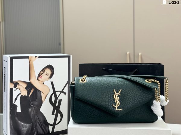 FF001 YSL Calypso shoulder/crossbody bag with box,5 colors, Dimensions: 26 x 12 cm - Image 3