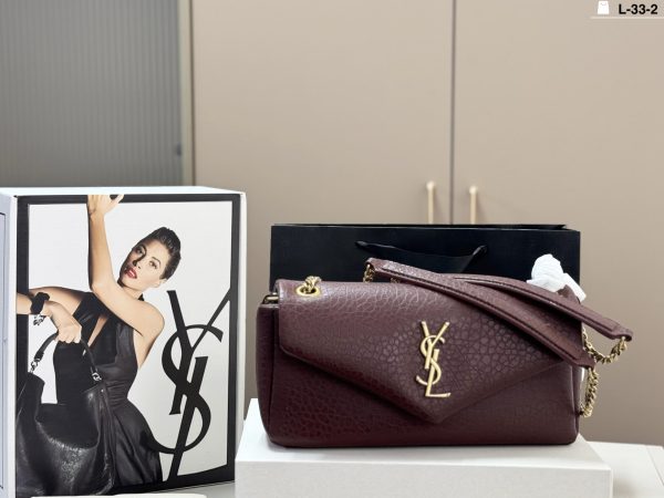 FF001 YSL Calypso shoulder/crossbody bag with box,5 colors, Dimensions: 26 x 12 cm - Image 4