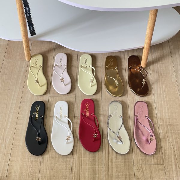 GG001 Chanel 26P C-buckle flip-flops/flip-flops Size: 35-41,10 colors