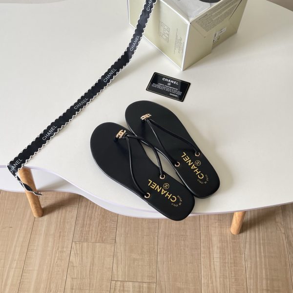 GG001 Chanel 26P C-buckle flip-flops/flip-flops Size: 35-41,10 colors - Image 5