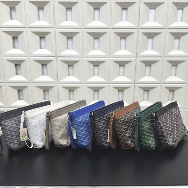 XX001 Goyard Conti clutch/toiletry bag with box Dimensions: 24 x 20 cm (8 colors) - Image 9