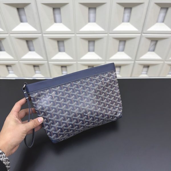 XX001 Goyard Conti clutch/toiletry bag with box Dimensions: 24 x 20 cm (8 colors) - Image 8