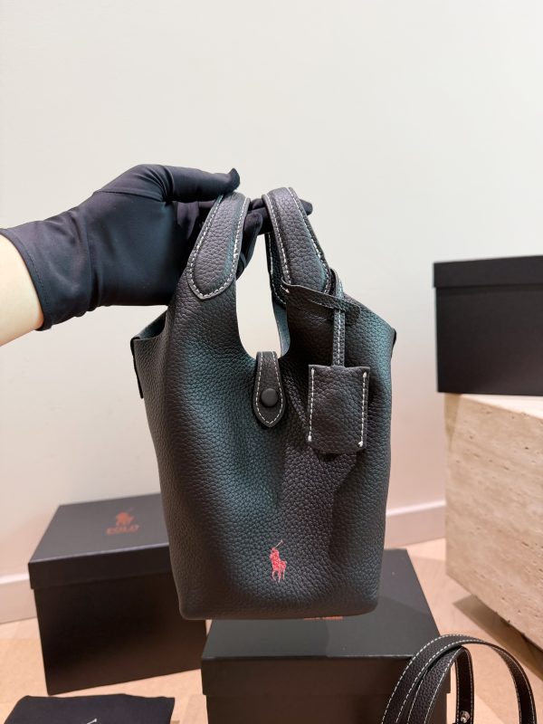 XX001 Ralph Lauren bucket bag with box. Size: 14*19cm, 4 colors - Image 8
