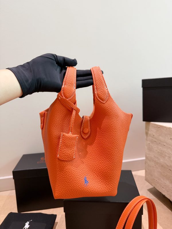 XX001 Ralph Lauren bucket bag with box. Size: 14*19cm, 4 colors - Image 9